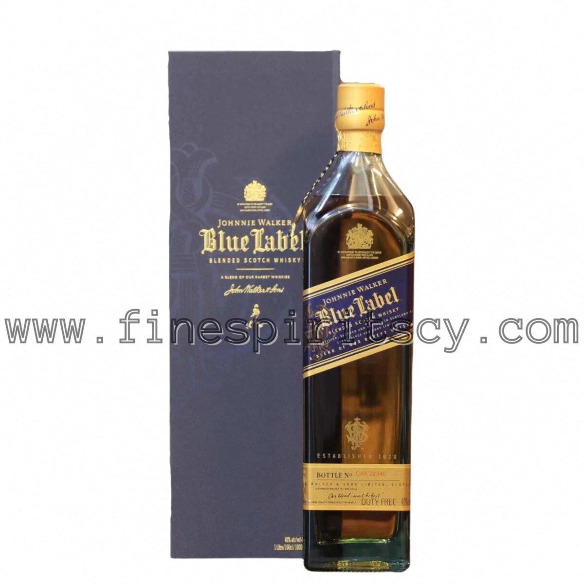 Johnnie Walker Blue Label 1000ml 1L 100cl Cyprus Price Online FSCY CY