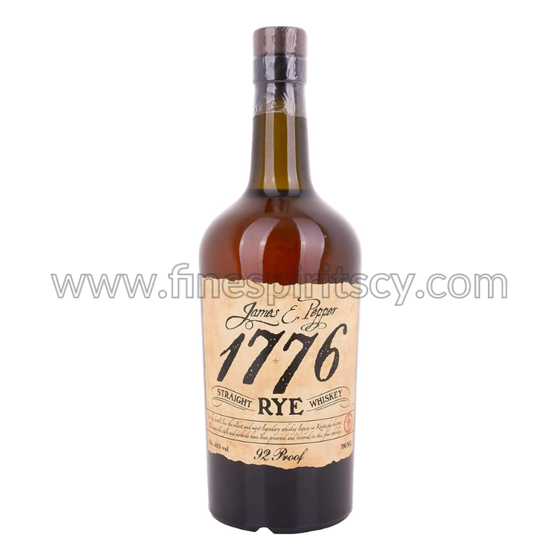 JAMES E. PEPPER 1776 RYE 700ML Whiskey 70cl 0.7L Price FSCY
