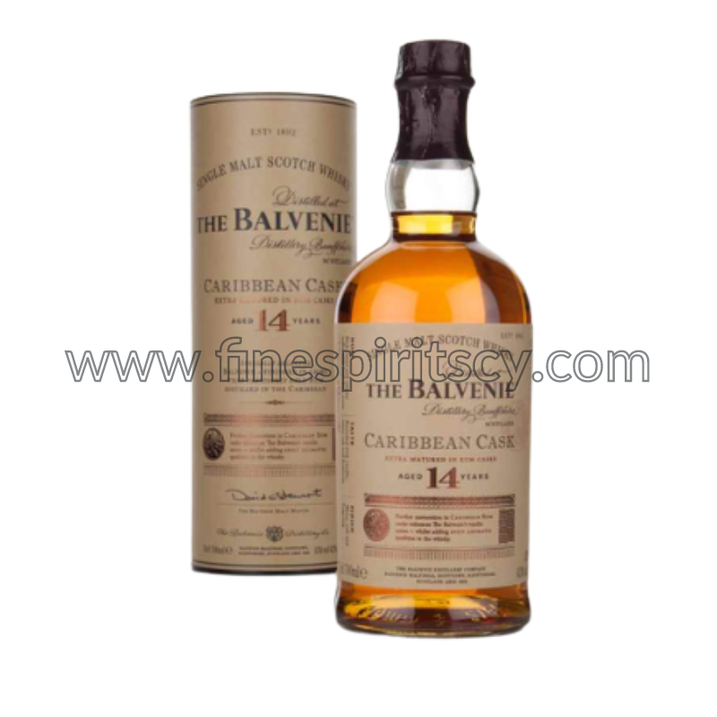 THE BALVENIE 14 year old CARIBBEAN CASK 700ML 70cl 0.7l Cyprus Price