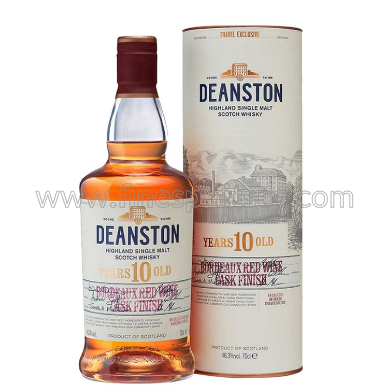 DEANSTON 10Y/O BORDEAUX CASK 700ML 70cl 0.7L Cyprus Price