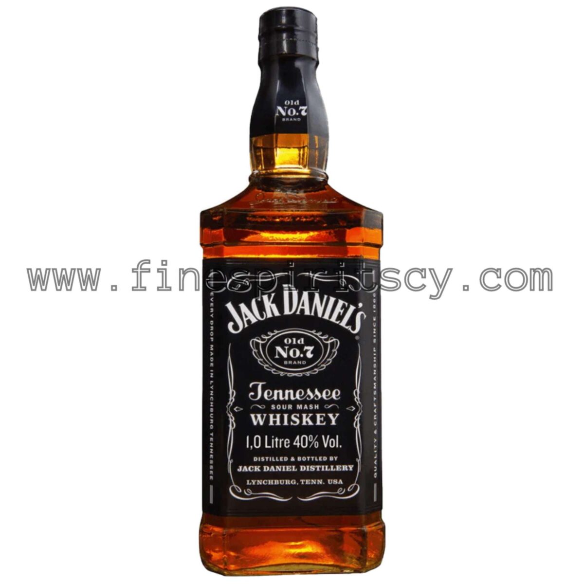 Jack Daniels Old No 7 Tennessee Whiskey 1000ml 1L 100cl Bourbon America