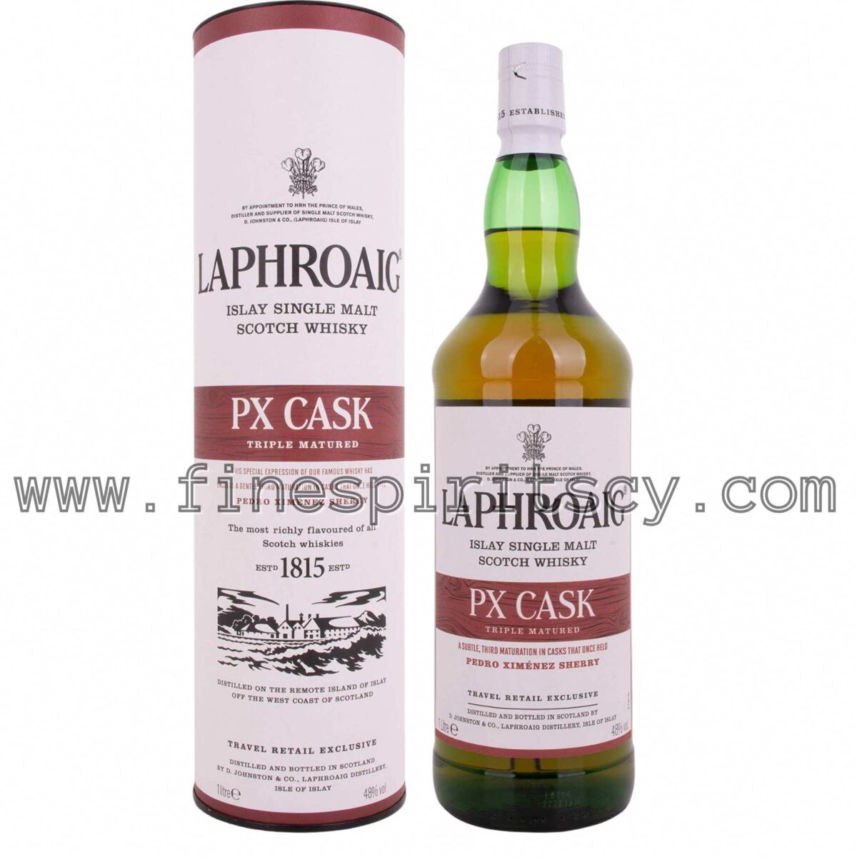 Laphroaig PX Cask 1000ml 1L 100cl FSCY Cyprus Price Whisky Whiskey Scotland