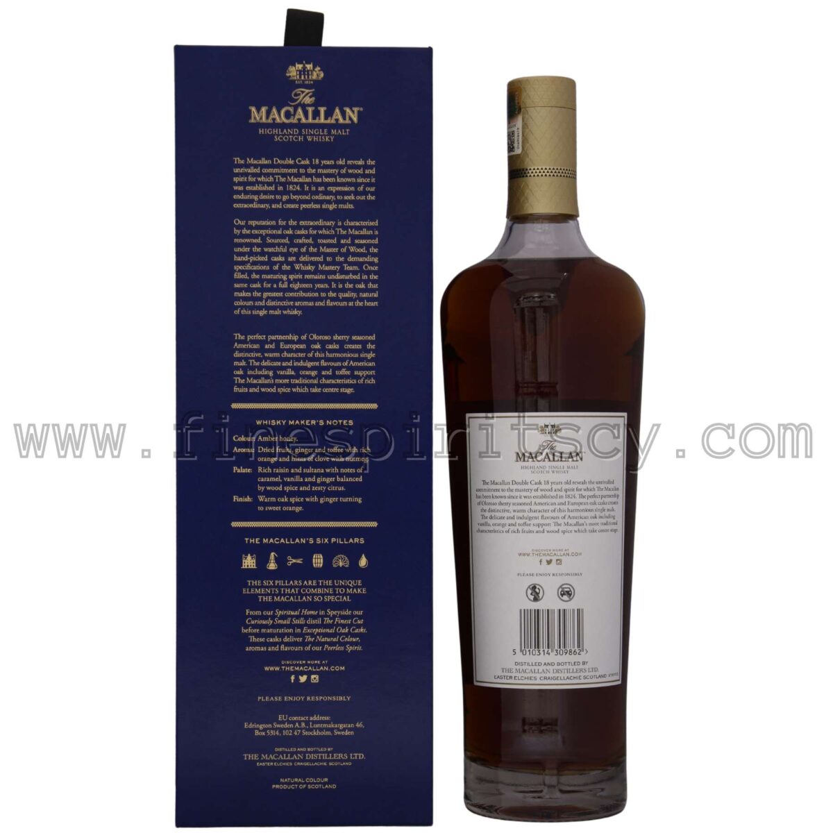 Macallan 18 Year Old Double Cask 2020 Release Price Fine Spirits CY Cyprus