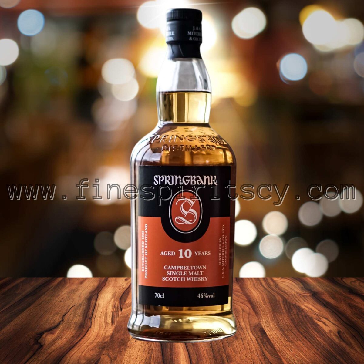 Springton 10YO Scotch Whisky Cyprus Price Order Online Fine Spirits