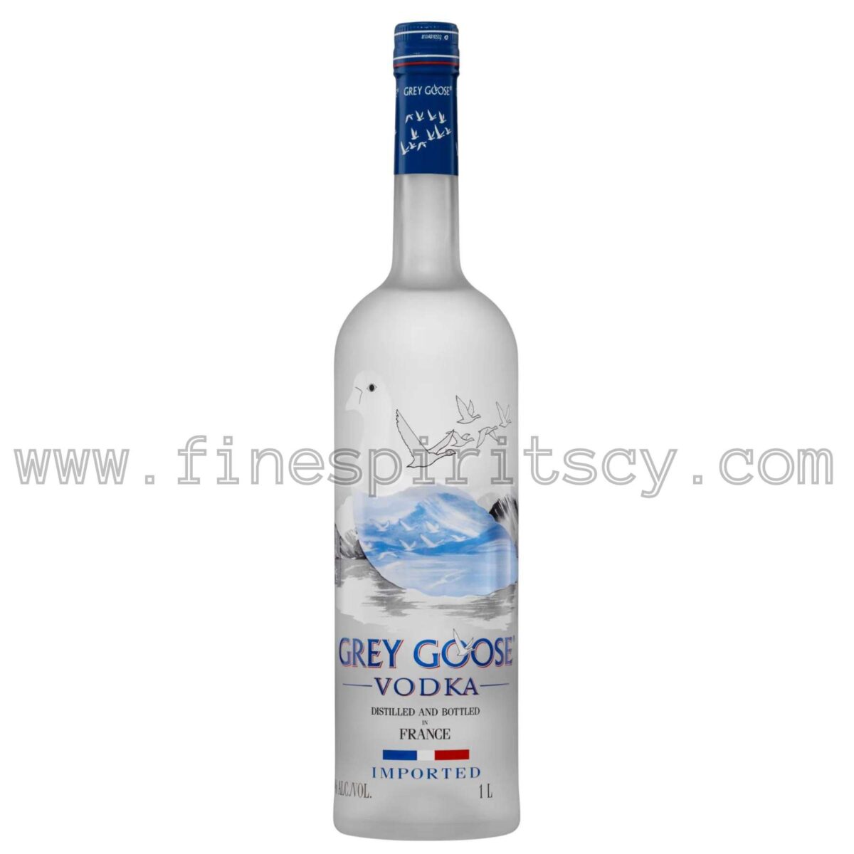 Grey Goose Vodka 1000ml 100cl 1L Liter Litre Fine Spirits CY Cyprus France French