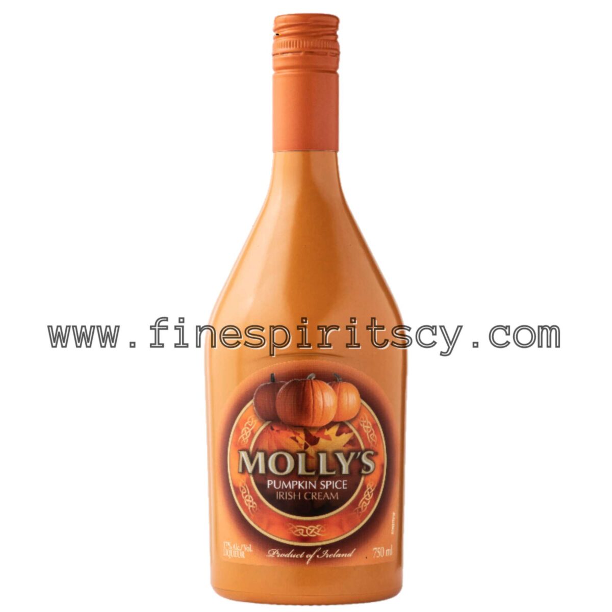 Molly's Pumpkin Spice Irish Cream Liqueur 75cl 750ml 0.75L Price Cyprus