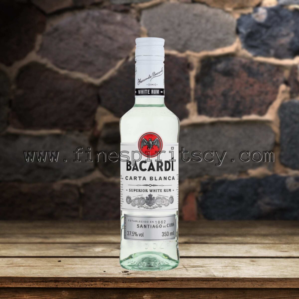 Bacardi Carta Blanca Superior White Rum 350ml 37.5%