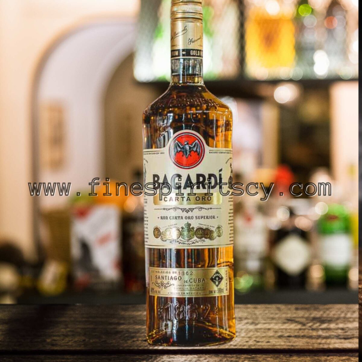 Bacardi Carta Oro Rum 1000ml 1L