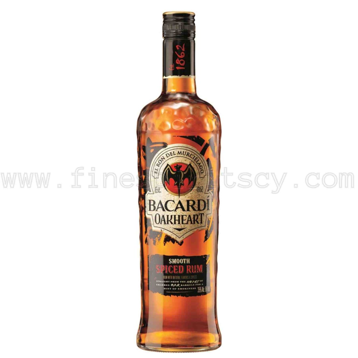 Bacardi Oakheart Spiced Smooth Rum 700ml 70cl 0.7L