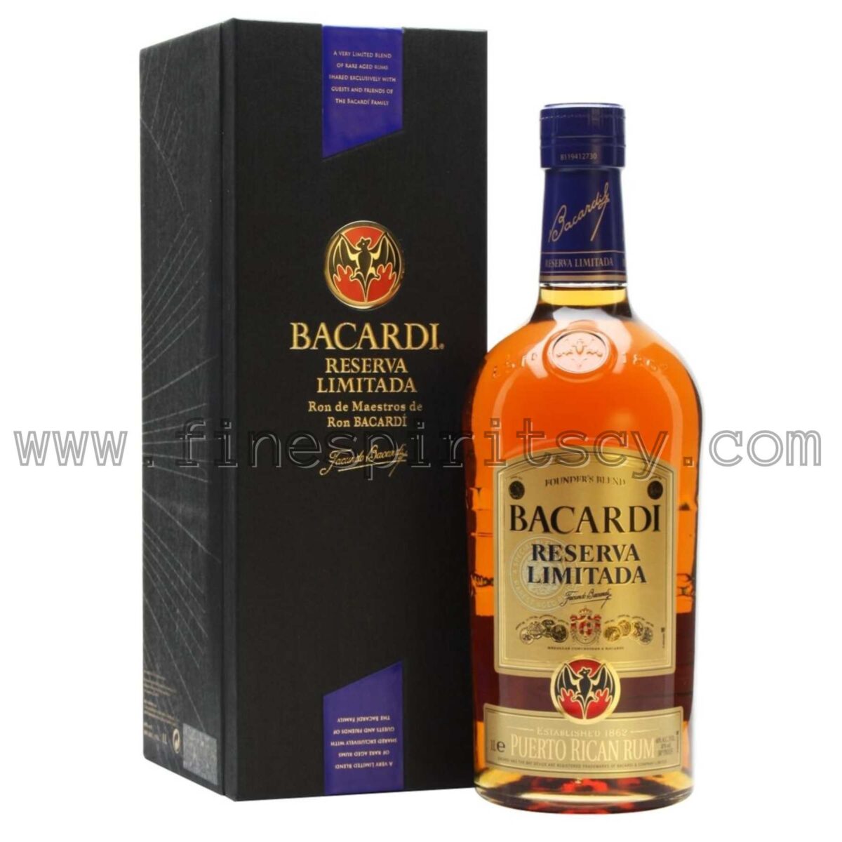 Bacardi Reserva Limitada rum Fine Spirits Cyprus best rums in europe