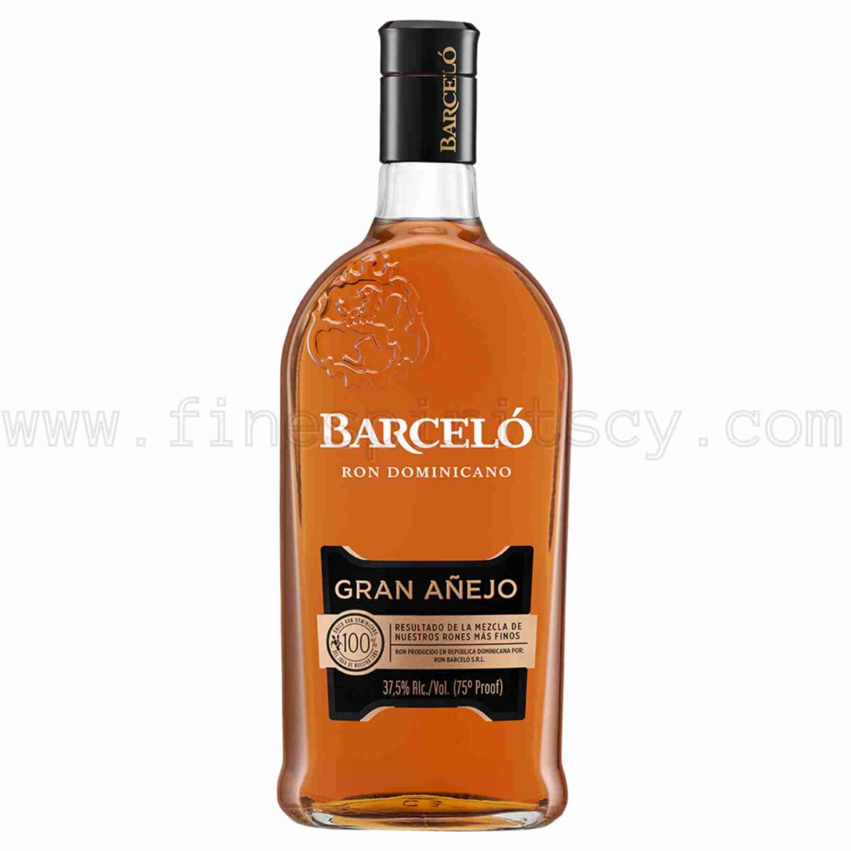 Barcelo Gran Anejo Ron Dominicano Rum Dominican 1000ml 100cl 1l liter litre