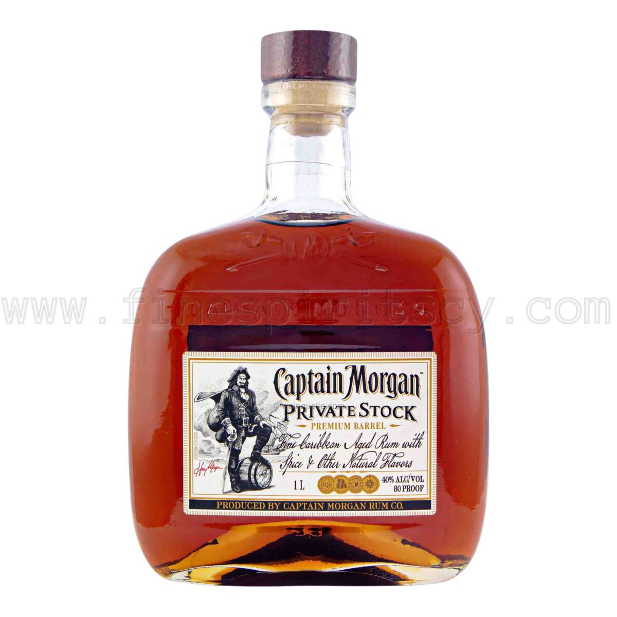 Captain Morgan Private Stock Rum 1000ml 100cl 1L Liter Litre