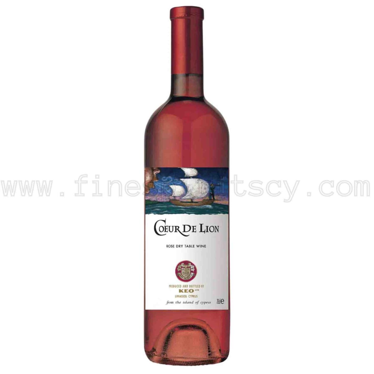 Keo Coeur De Lion Rose Dry 750ml 75cl 0.75L