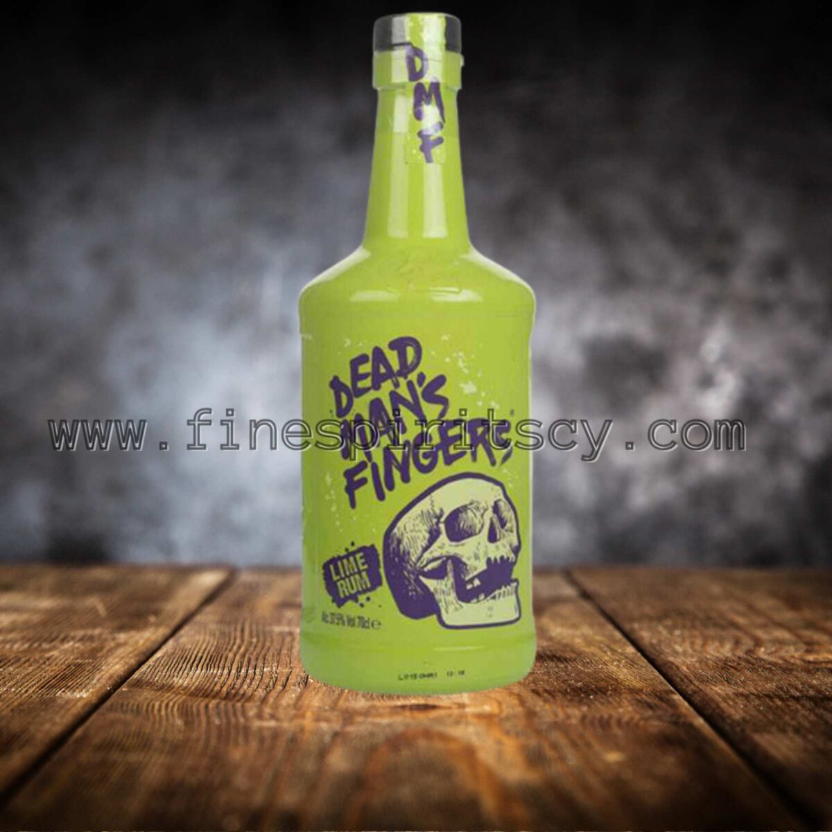Dead Man's Fingers Lime Flavor Rum Fine Spirits CY Cyprus
