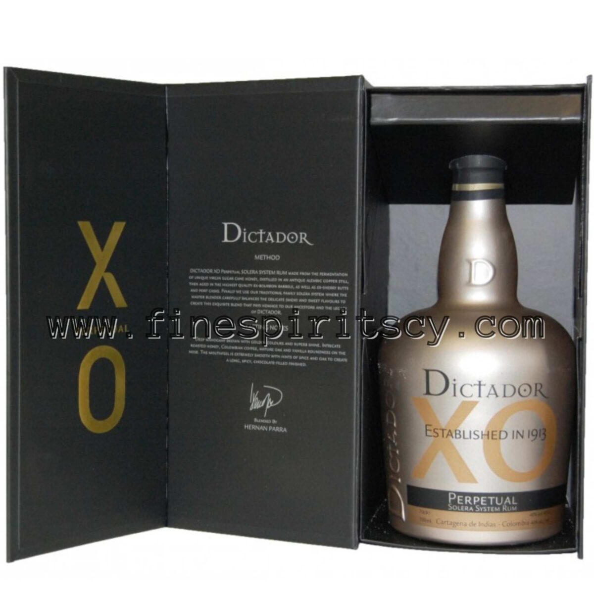 Dictador XO Extra Old Perpetual Rum Fine Spirits CY Cyprus