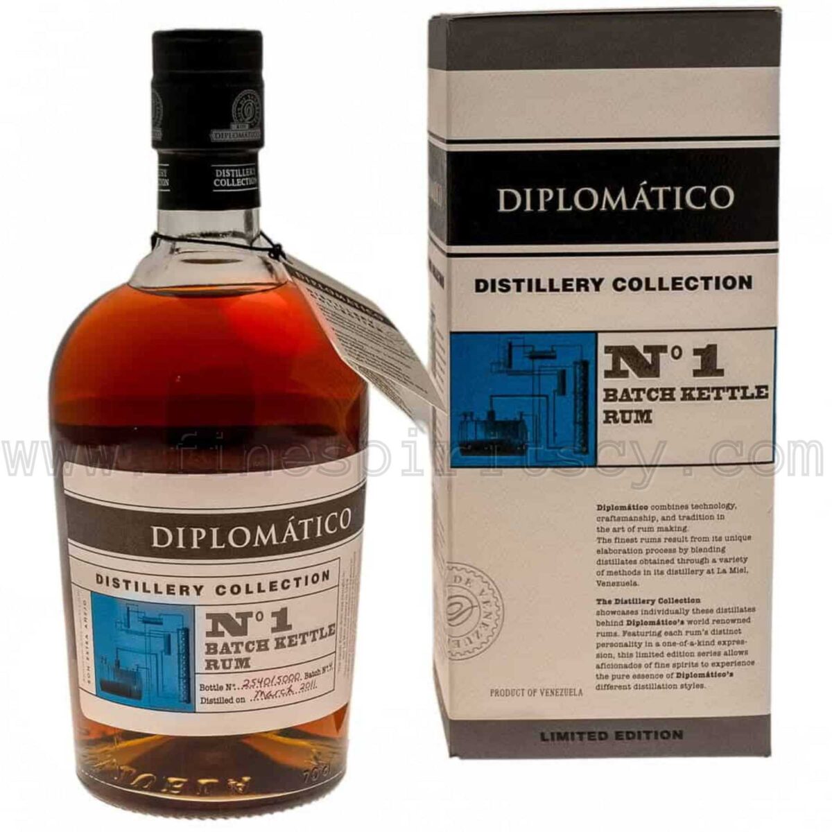 Diplomatico No Number 1 One Batch Kettle Rum Price Cyprus Limited Edition