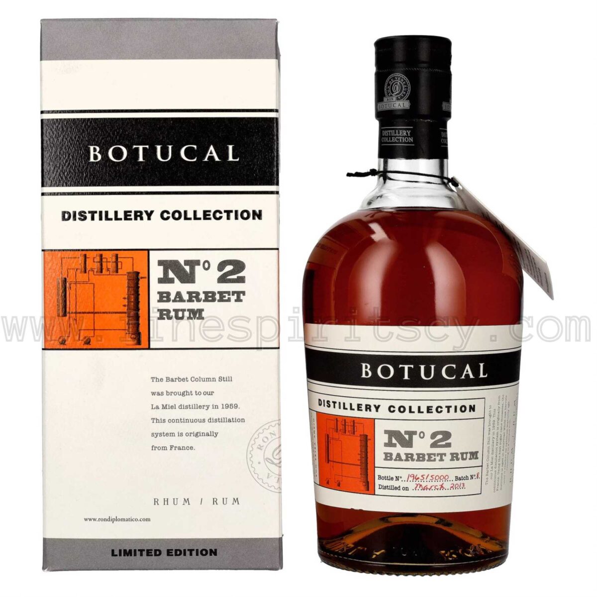 Diplomatico No 2 Barbet Rum Ron Collection Limited Distillery Edition