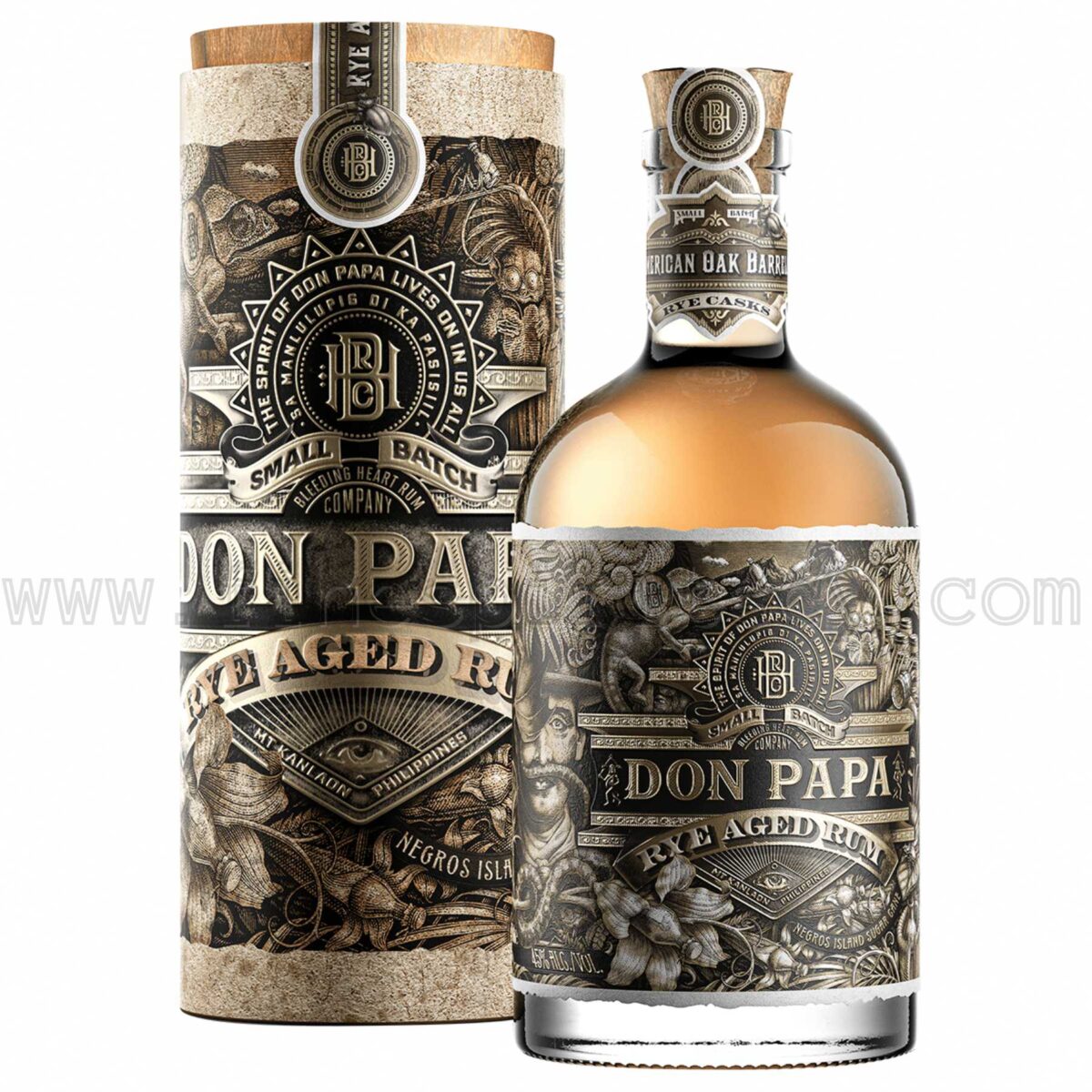 Don Papa Rye Cask 4 Year Old Rum 700ml 70cl 0.7L Price Cyprus