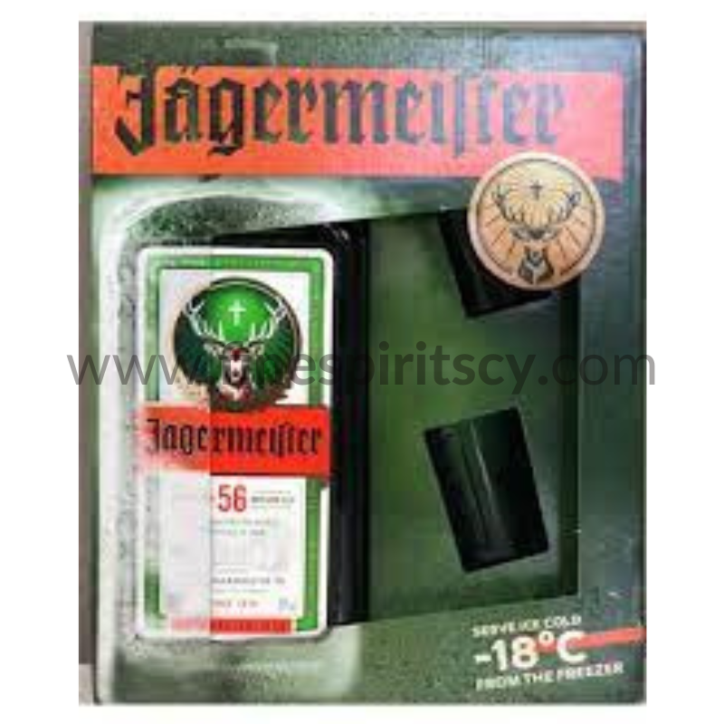 JAGERMEISTER + 2 GLASS SHOTS Gift Set