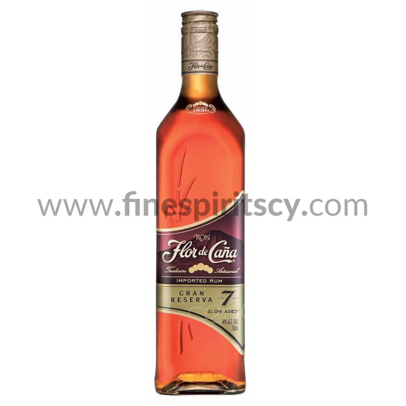 Flor De Cana 7 Anos Gran Reserva Rum Fine Spirits Cyprus
