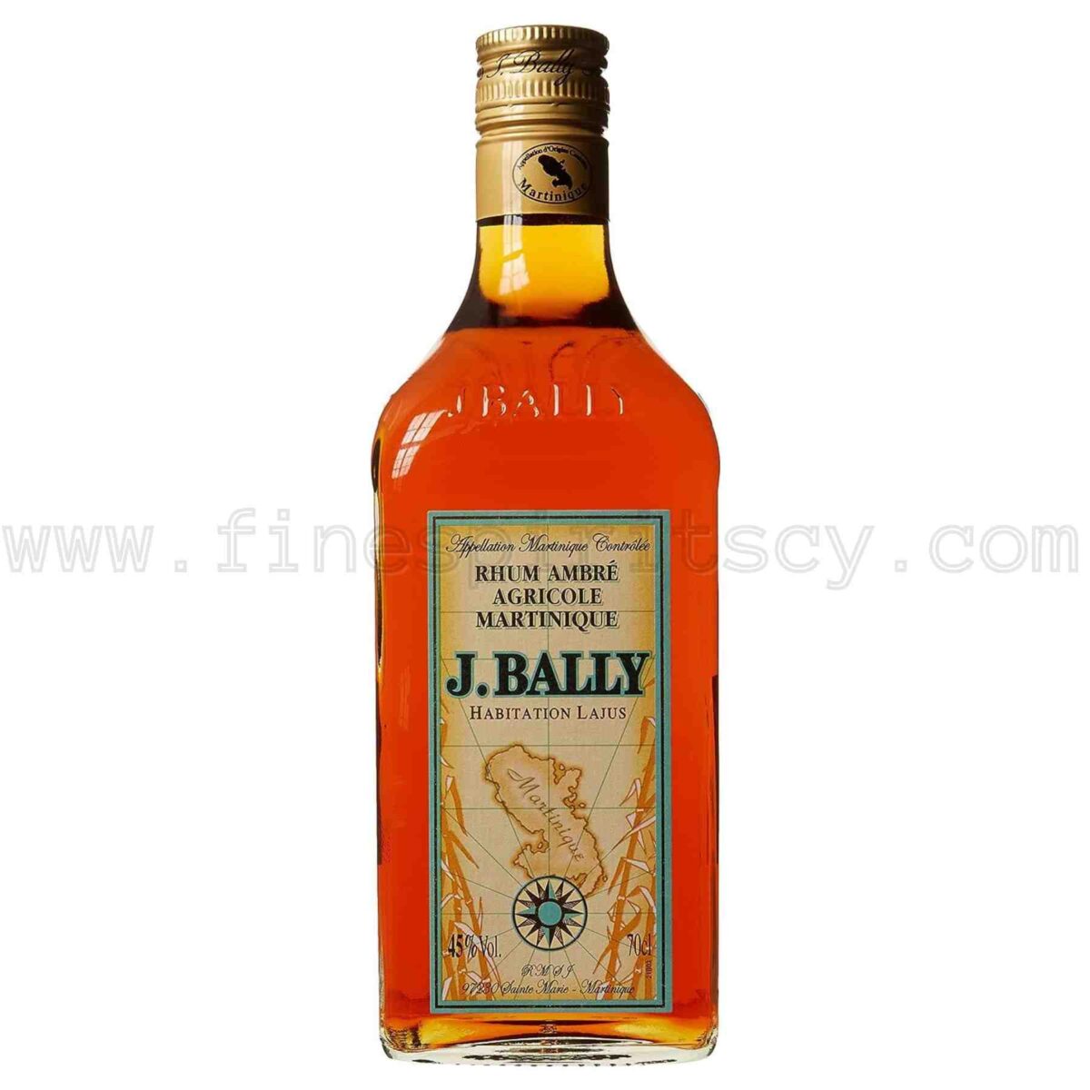 J. Bally Ambre Martunique Agricole 700ml 70cl 0.7L