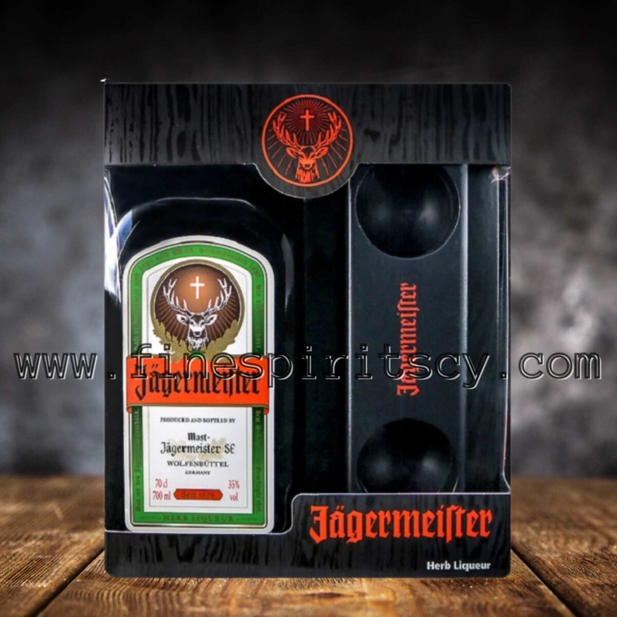 Jägermeister + Wooden Phone Speaker Amplifier