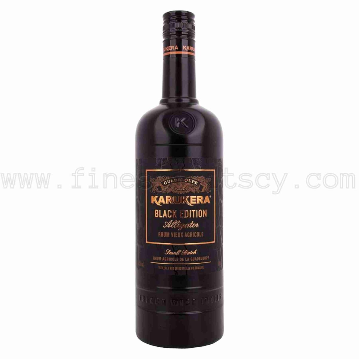 Karukera Black Edition Alligator Rum 1000ml 100cl 1l litre liter