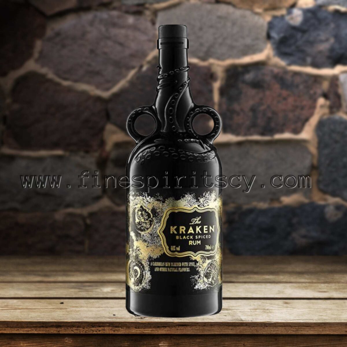 Kraken Unknown Deep Limited Edition Black Spiced Rum Fine Spirits Cyprus
