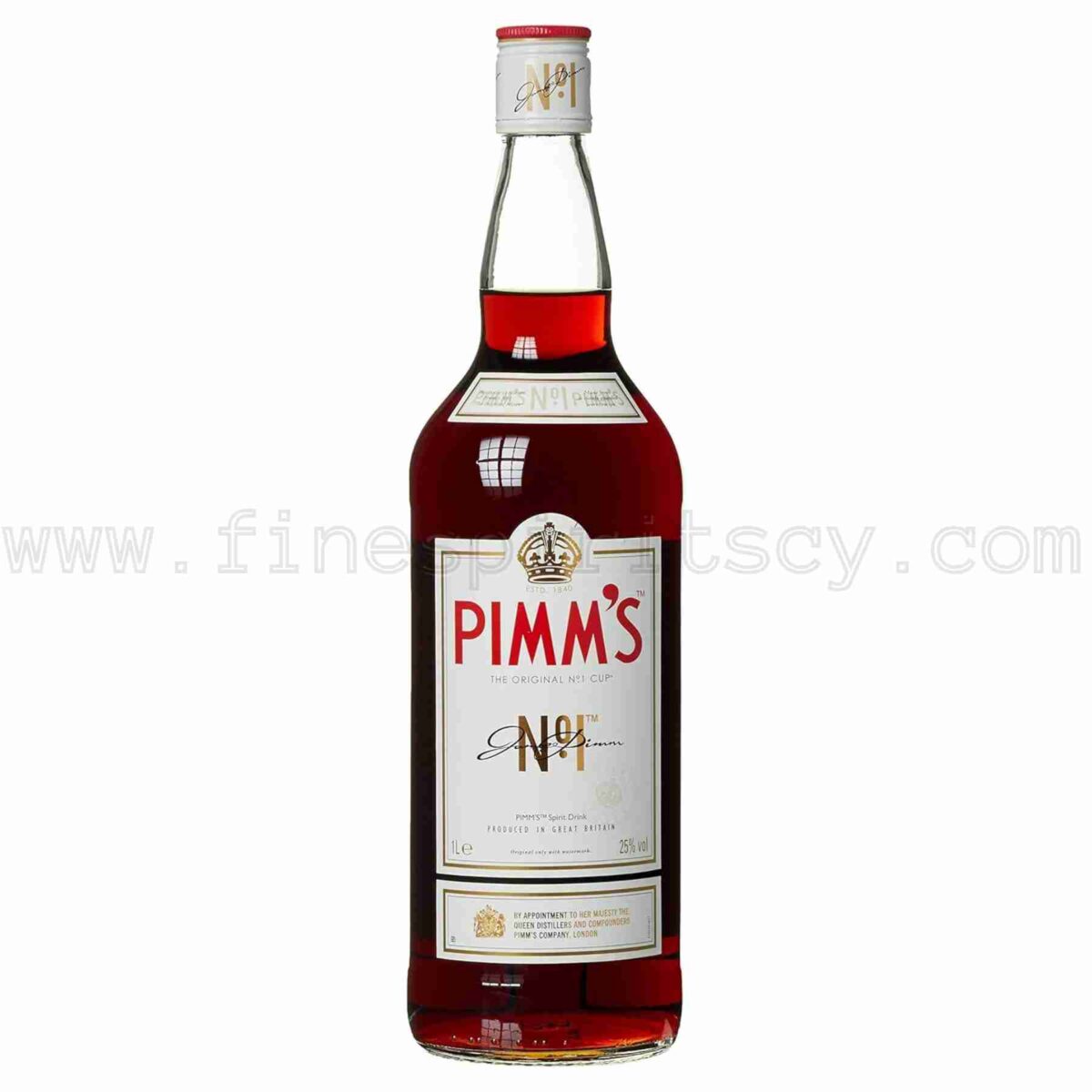 Pimm's Pimms No 1 Original Cup Liqueur 1000ml 100cl 1L Liter Litre