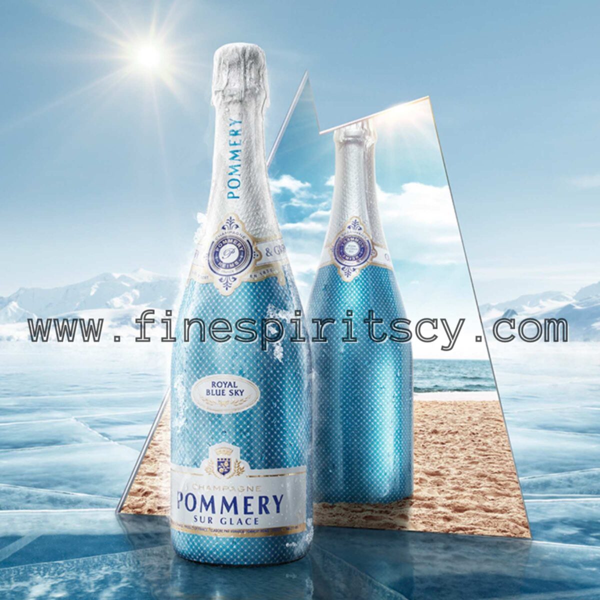 Pommery Royal Blue Sky Wine Cyprus Champagne Best Fine Spirits CY