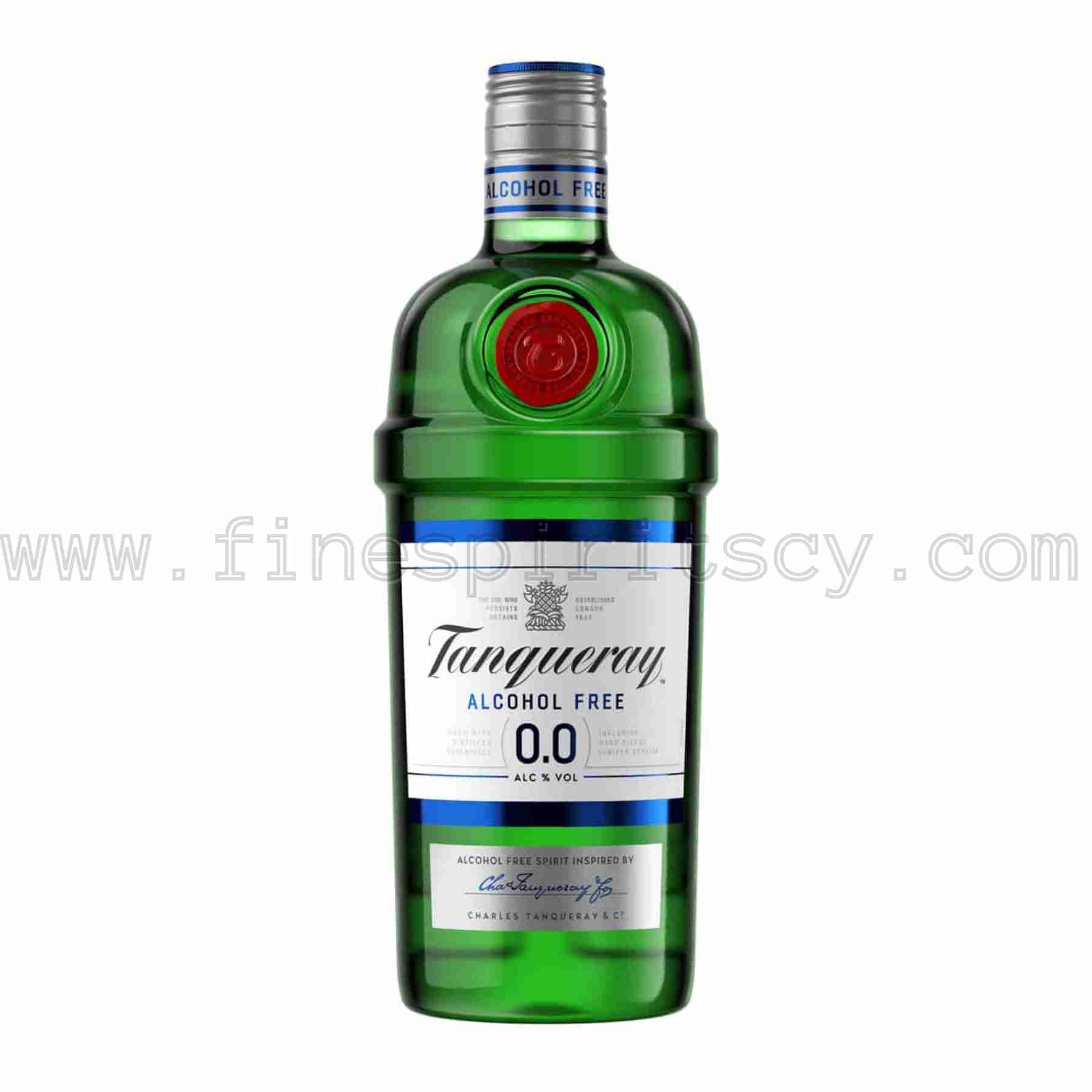 Tanq 0% Alc Free FSCY Tanqueuray Alcohol Free 0% 0 proof gin spirit 700ml 70cl 0.7L