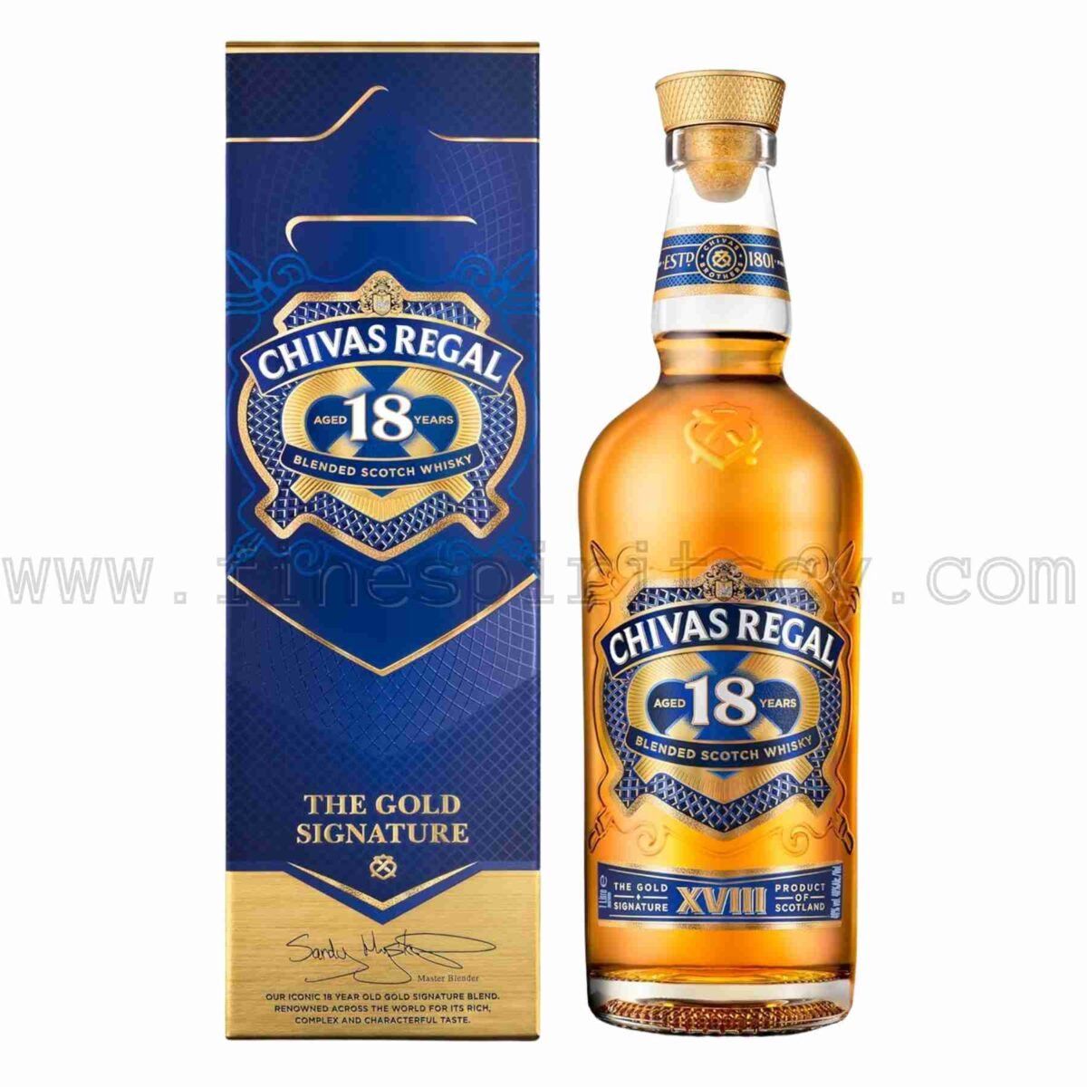 Chivas Regal 18 Years Old 700ml 70cl 0.7L Price Cyprus Blended Scotch Whisky