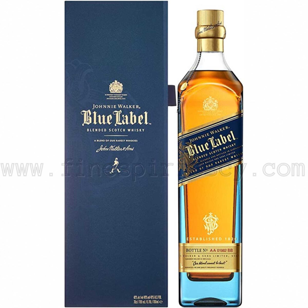 Johnnie Walker Blue Label Blended Scotch Whisky Cyprus Price 700ml 70cl 0.7L