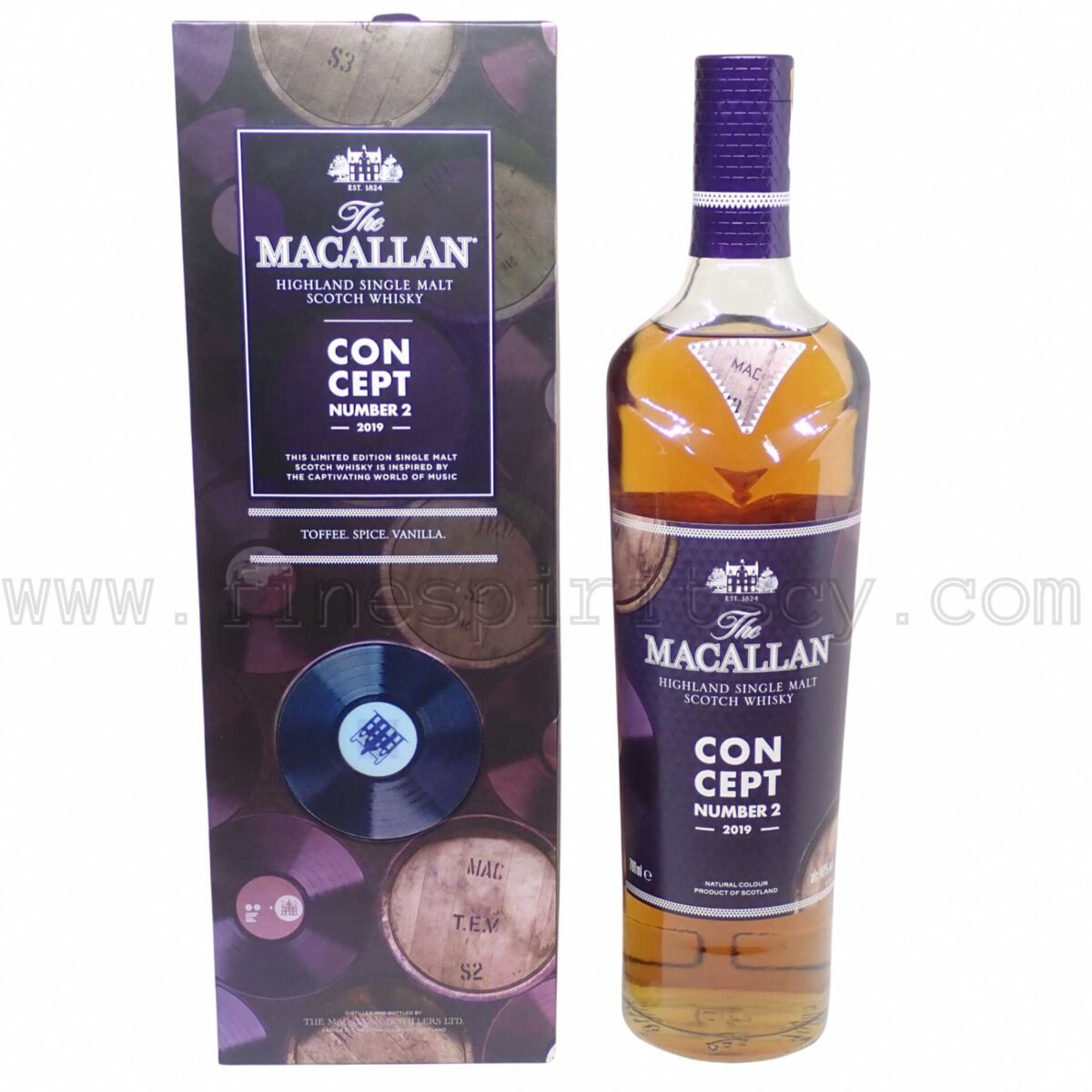 Macallan Concept Number 2 Two 700ML 70cl 0.7L FSCY Cyprus Price
