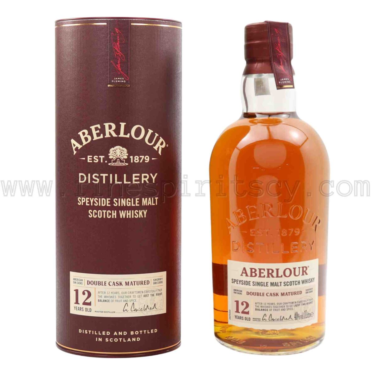 Aberlour 12 Year Old 1000ml 100cl 1l liter litre Double Cask Matured