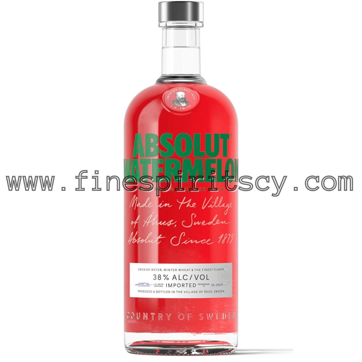 Absolut Watermelon Flavored Vodka Price Cyprus 1L 1000ml FSCY Fine Spirits