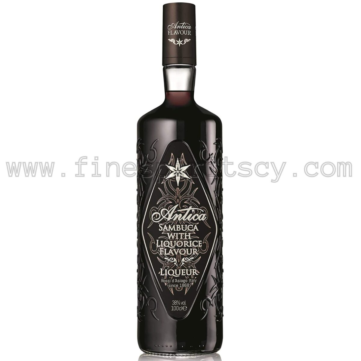Antica Sambuca Black With Liquorice Liqueur 1000ml 100cl 1L Liter Litre