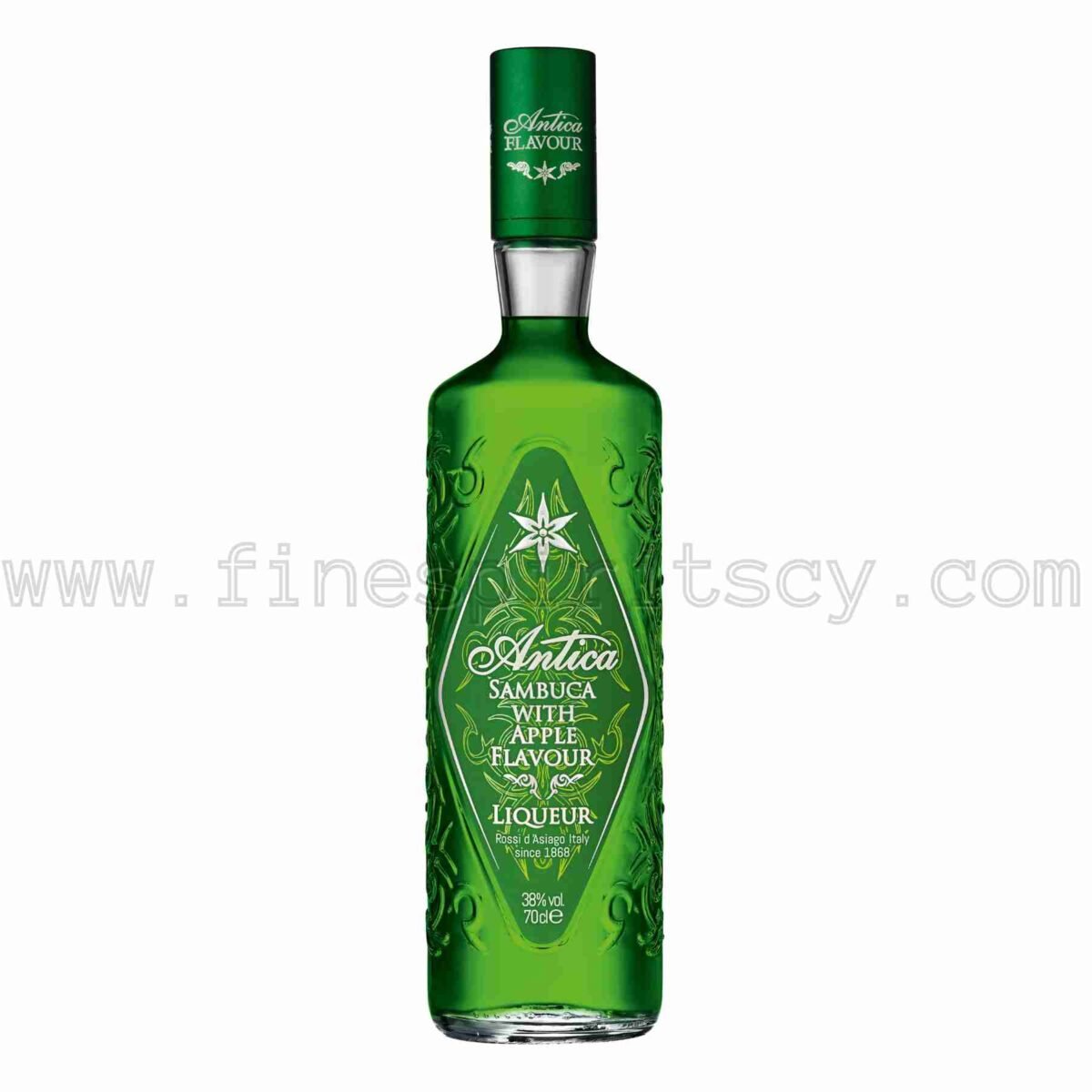 Antica Sambuca With Apple Flavor 700ml 70cl 0.7L