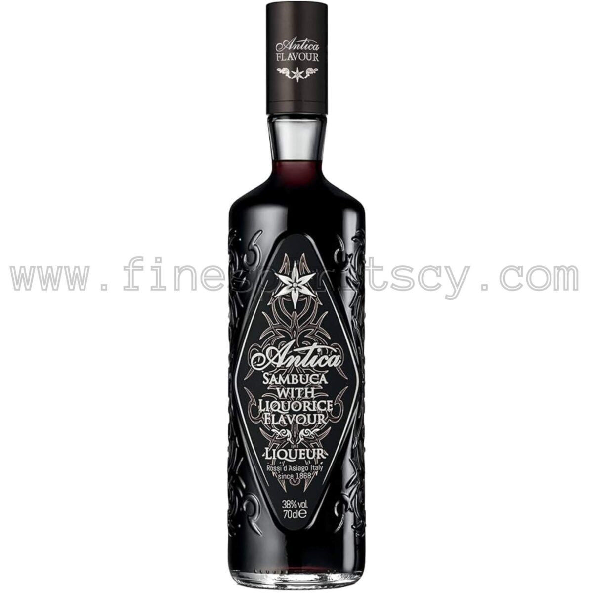 Antica Sambuca Black With Liquorice Cyprus Price Fine Spirits 700ml 70cl 0.7L