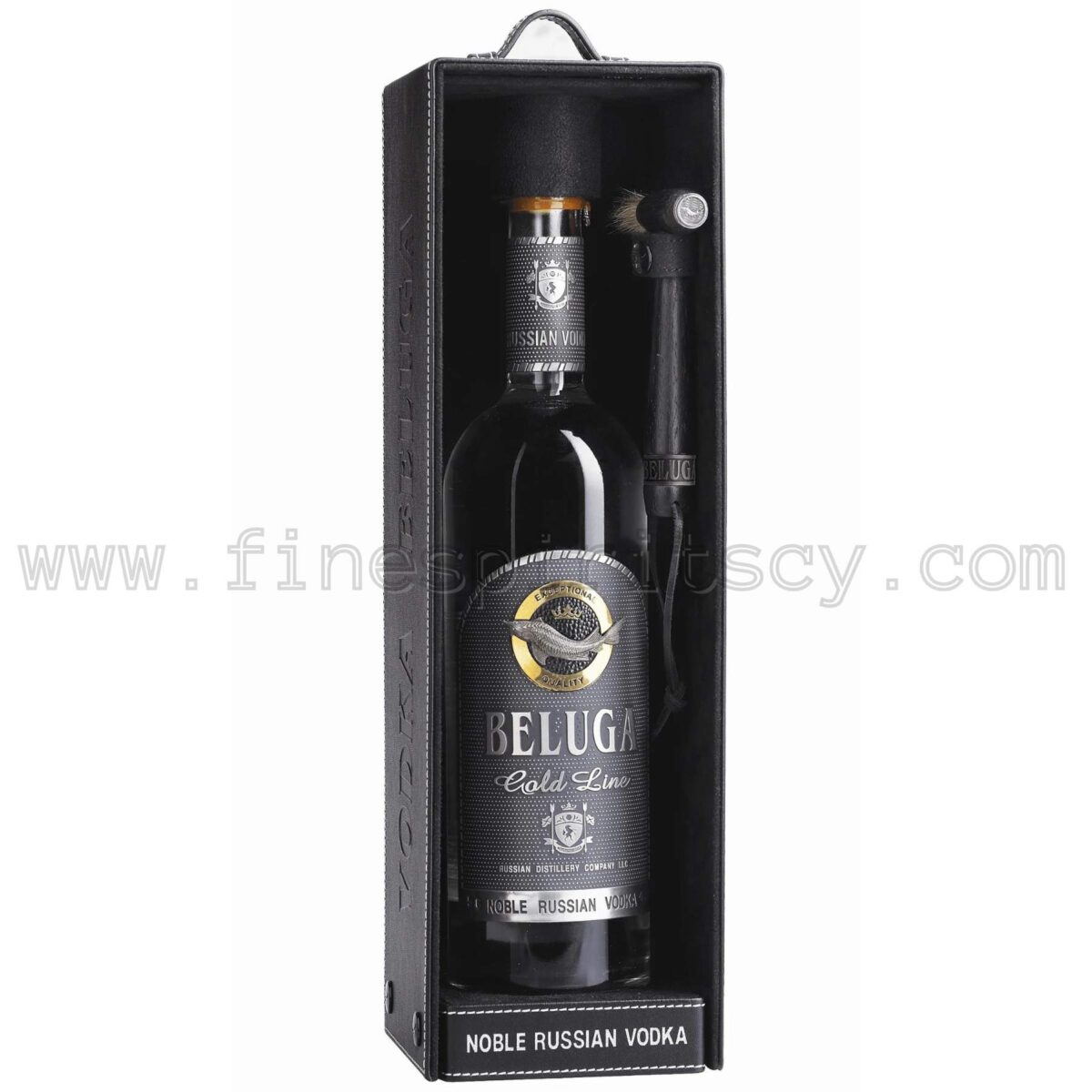 Beluga Gold Line Leather Gift Box Idea Hammer CY Brush Order Online Whisky