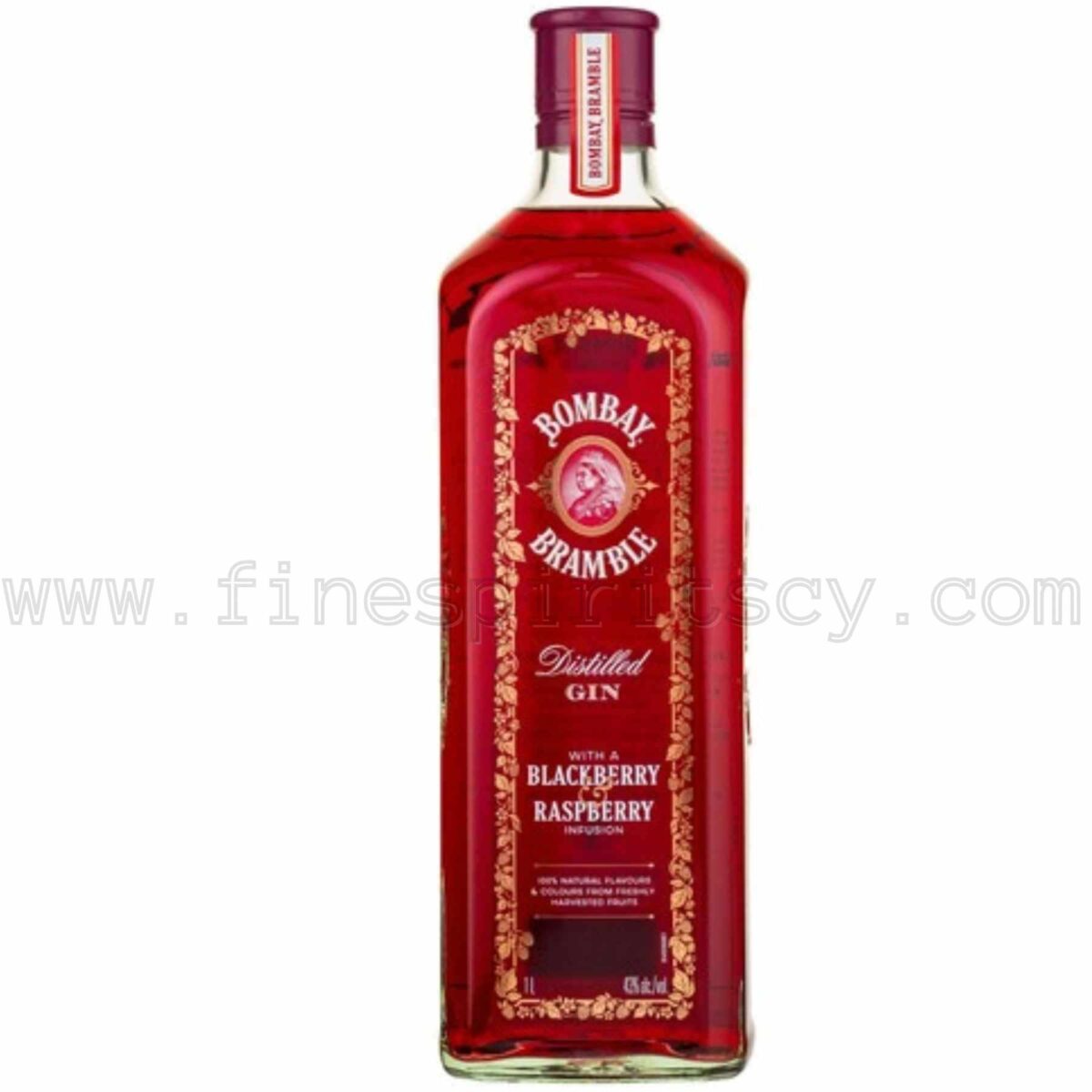 Bombay Bramble 1000ml 100cl 1L Liter Litre 43% ABV Cyprus Gin Price