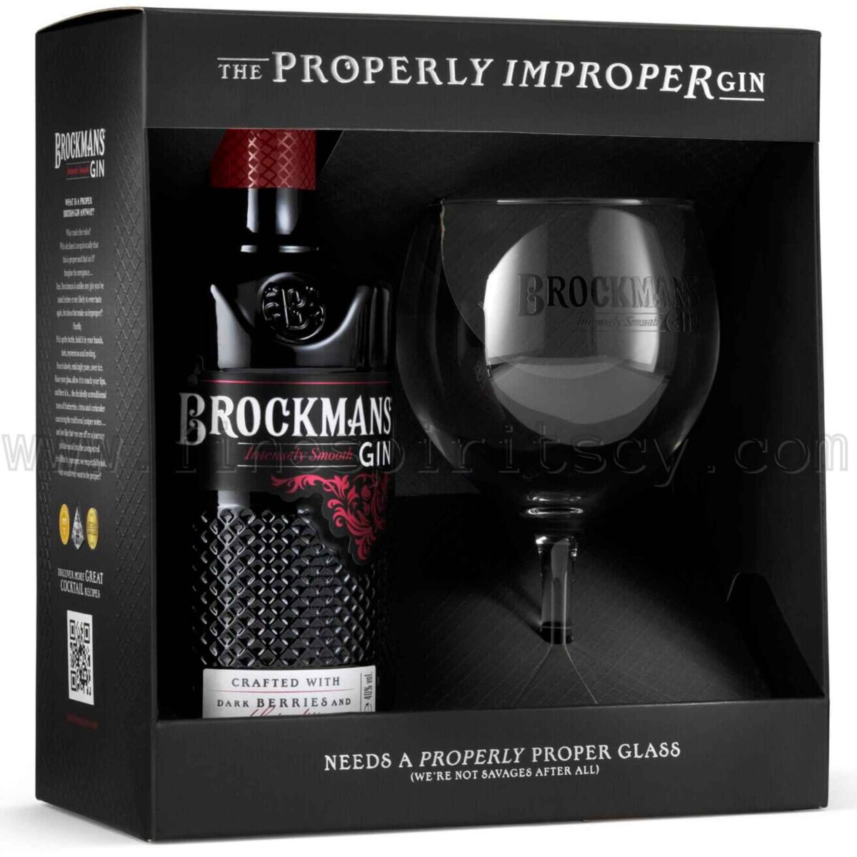 Brockmans Gin With Glass Gift Set