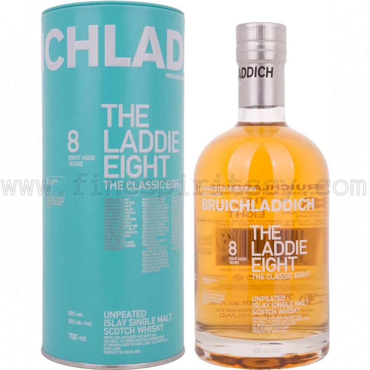 Bruichladdich The Laddie Eight 8 Years Old Classic Unpeated Whisky Whiskey