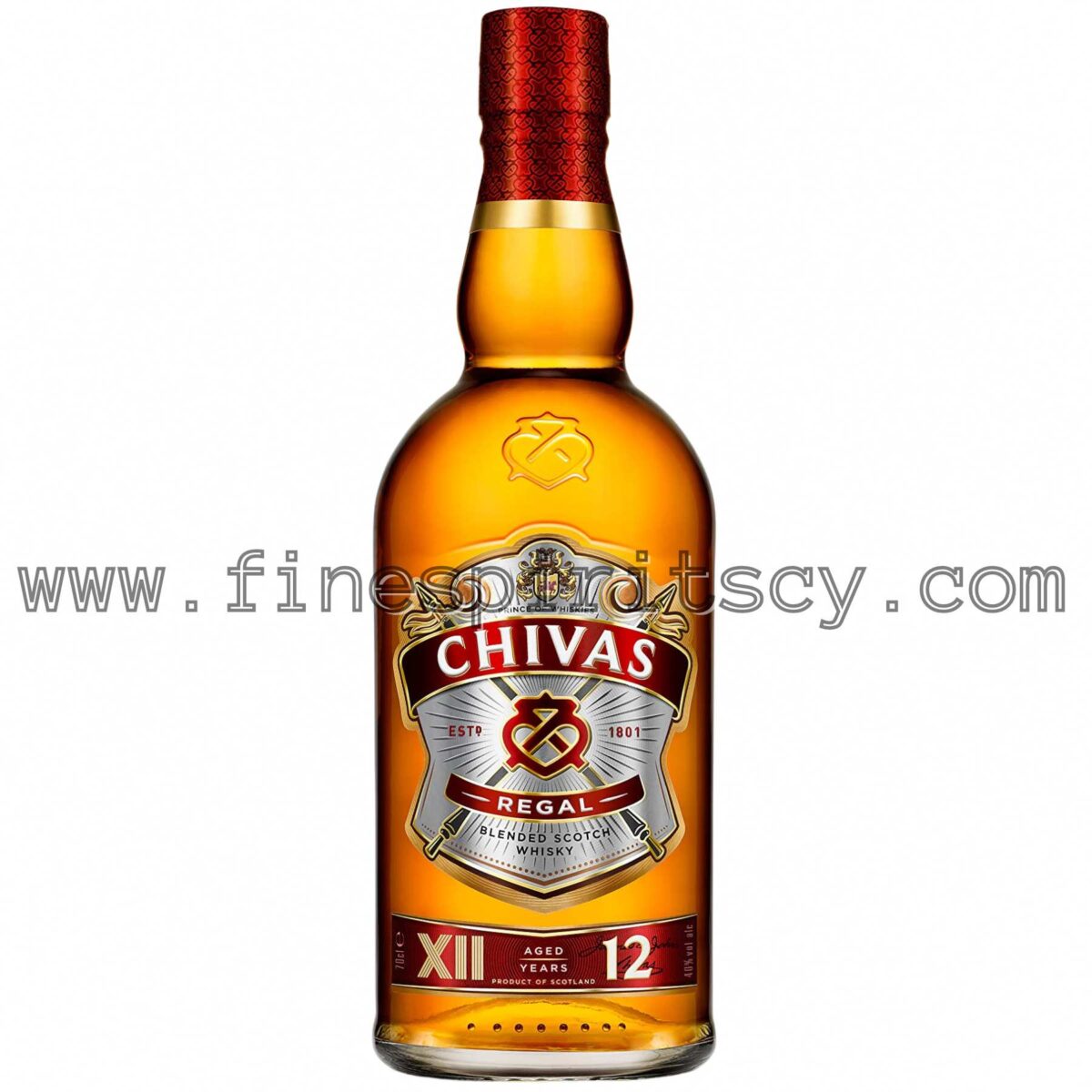 Chivas Regal 12 Years Old 700ml 70cl 0.7L Blended Scotch Whisky Whiskey