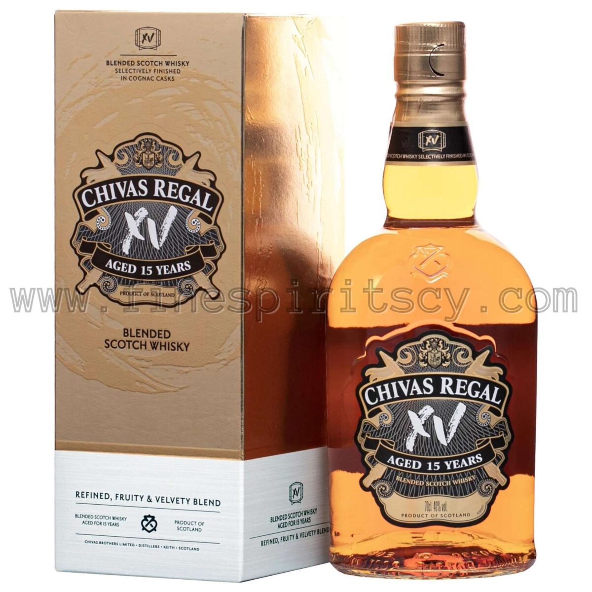 Chivas Regal XV 15 Years Old Cyprus Price Whisky Fine Spirits CY 700ml 70cl 0.7L