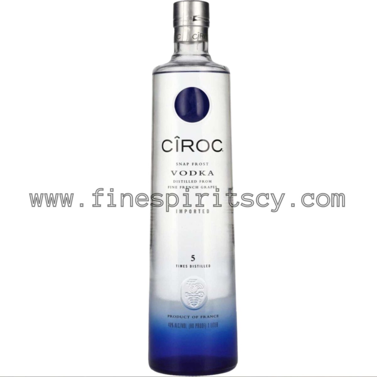 Ciroc Vodka 1L 1000ml 100cl FSCY France Cyprus Price Fine Spirits CY Order Online