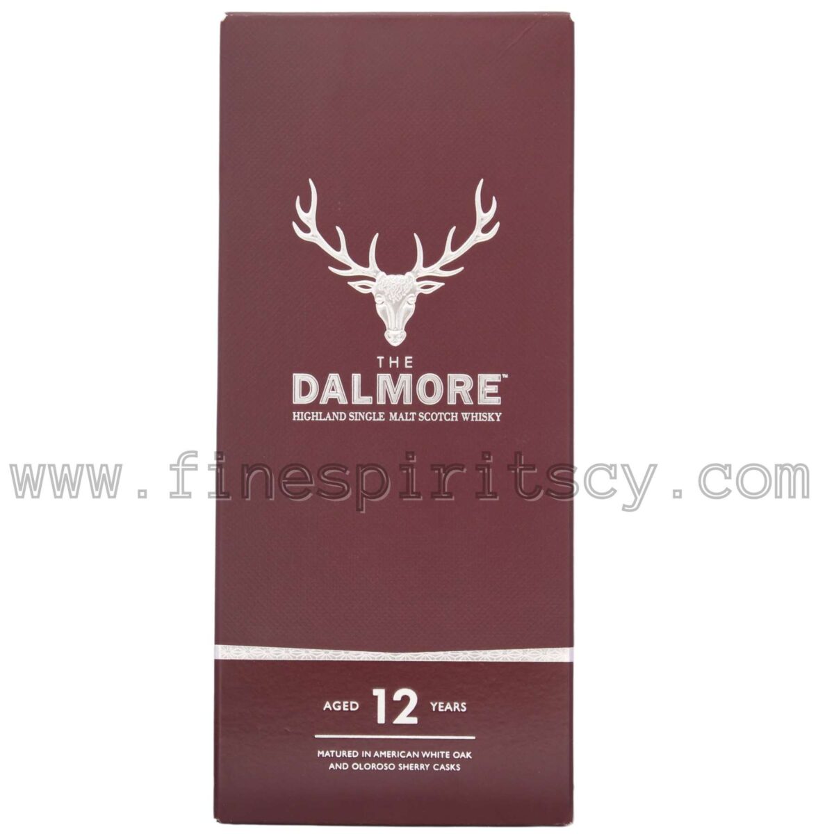 The Dalmore 12YO Highland Single Malt Scotch Scotland Whisky Whiskey