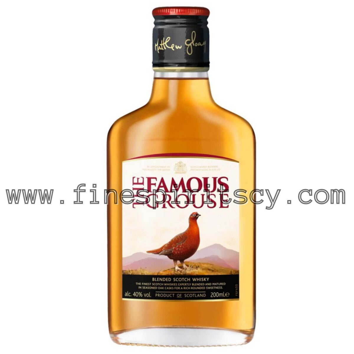 Famous Grouse 200ml 20cl 0.2L Fine Spirits Cyprus Price Whiskey Whisky Scotch