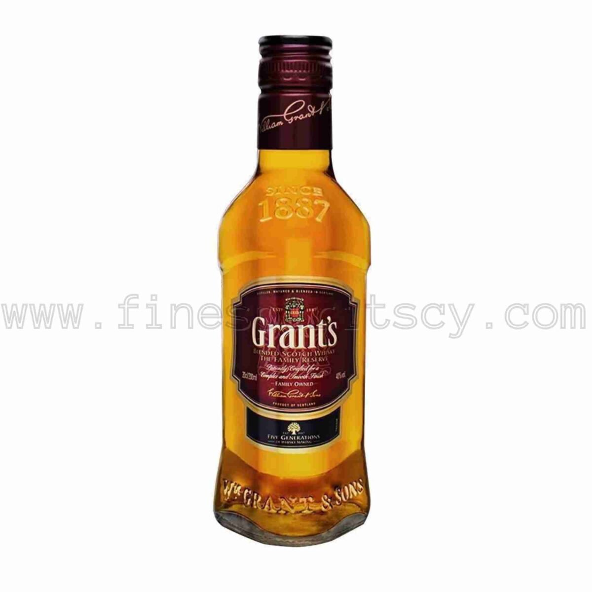 Grants Triple Wood Family Reserve Five generations 350ml 35cl 0.35L half