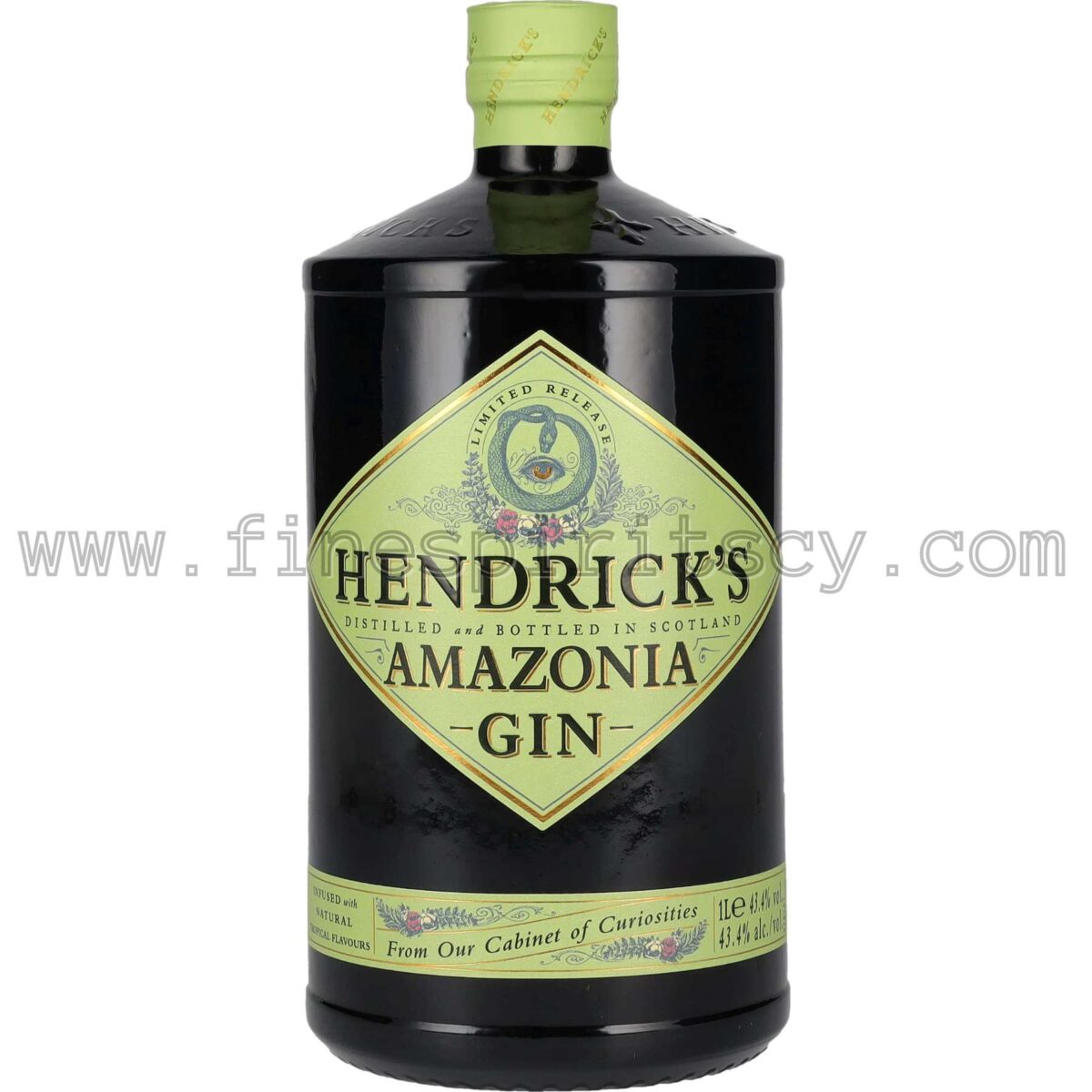 Hendricks Amazonia Flavored Gin Cyprus Price Order online 1000ml 100cl 1L Liter Litre